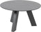 4SO - Cosmic Coffee Tafel HPL Slate Antracite diameter 65 cm