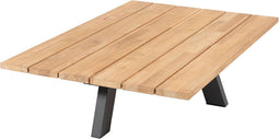 4SO - Cosmic salontafel met teak tafelblad 120 X 78 x 25 cm 4SO
