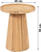 4SO Pablo bijzettafel - teakhout - Ø45 cm.