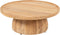 4SO Pablo koffietafel - teakhout - Ø80 cm.