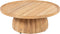 4SO Pablo koffietafel - teakhout - Ø80 cm.