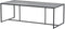 4SO - Quatro Tafelframe Antracite met HPL Light Grey tafelblad 220...