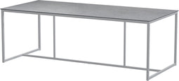 4SO - Quatro Tafelframe Frost Grey met HPL Light Grey tafelblad 220...