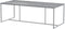 4SO - Quatro Tafelframe Frost Grey met HPL Light Grey tafelblad 220...