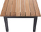 4SO - Taste Salix High Coffee Tafel Teak Antracite 120 x 64 x 55 cm