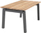 4SO - Taste Salix High Coffee Tafel Teak Antracite 120 x 64 x 55 cm