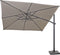 4SO zweefparasol Siesta Premium 300 x 300 cm Taupe