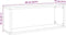 vidaXL - Wandschappen - kubus - 6 - st - 60x15x23 - cm - bewerkt - hout - oud - houtkleur
