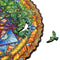 UNIDRAGON Houten Puzzel Voor Volwassenen Mandala - Levensboom - 200 stukjes - Medium 25 cm