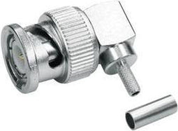 Telegärtner 100023505 100023505 BNC-connector Stekker, haaks 75 Ω 1 stuk(s)