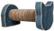 Tyrol - Horizontale krabpaal - Ecologisch gerecycled karton - Blauw - 44 x 22 x 21 cm