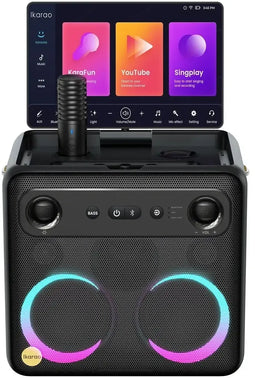 Ikarao Break X2 - Draagbare Speaker - 10,1-inch HD touchscreen - Zwart