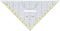 Geodriehoek aristo 1648/2 met greep 325mm | 10 stuks