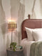 GOOD&MOJO Wandlamp Bhutan - Bamboe/Zwart - 24x12x21cm - Binnen