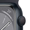 Apple Watch Series 8 - Smartwatch - GPS - 41mm - Aluminium - Sportbandje Zwart