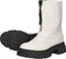 POSH by Poelman MOON - Dames Enkellaars - Gevoerd bovenwerk - Wit - Maat 36