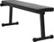 vidaXL - Opvouwbare - Halterbank - 100 - kg - Zwart - 107x27x41 - cm - Staal