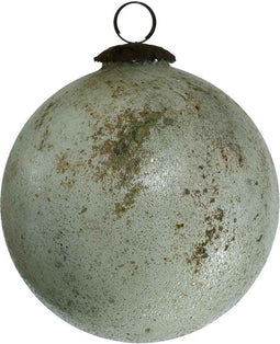 PTMD Mert Kerstbal - H12 x Ø12 cm - Glas - Goud/melange