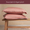 Coco & Cici - Tencel Sateen Dekbedovertrek 140 x 200 cm - 1 Persoons Beddengoed - Terra Roze - Lyocell - Hypoallergeen & Extra Zacht - 1 Kussensloop (60x70)