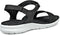 ECCO CRUISE II - Sandalen - Lichtgewicht ademend leder met klittenband - Zwart - Maat 40