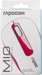 Rapoo M10 Plus - Draadloze muis - 1000 DPI - Rood