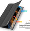Dux Ducis Galaxy Tab S8 Ultra - Domo Bookcase - Schokabsorberend - Zwart