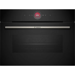 BOSCH CBG7341B1 - Multifunctionele oven Serie 8 - 12 verwarmingsmethoden 47 liter - Smart bediening