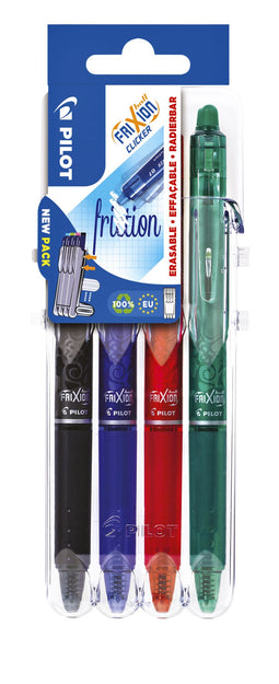 Pilot - Rollerpen pilot frixion clicker m set2go assorti