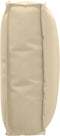 vidaXL - Ligkussen - voor - Rugleuning - Beige - 50x40x12 - cm - Oxford - Stof