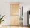 vidaXL - Schuifdeur - met - beslag - 80x210 - cm - massief - grenenhout