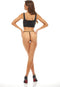 Ondergoed Set Bombshell Boudoir Zwart (S)