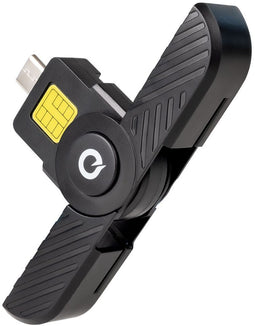 TooQ TQR-3011B - Smartcardreader - USB 2.0 - Zwart