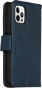 iMoshion Hoesje Geschikt voor iPhone 12 Pro / 12 Hoesje Met Pasjeshouder - iMoshion Luxe Bookcase - Donkerblauw