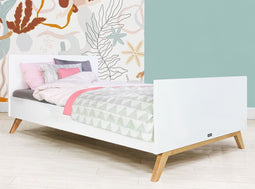Bopita Lynn twinbed 120x200 - Wit/Naturel