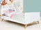 Bopita Lynn twinbed 120x200 - Wit/Naturel