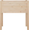 vidaXL - Plantenbak - 70x31x70 - cm - massief - grenenhout