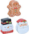 Tinnen blik - Kerst - Voorraadblik voor Koekjes - Kerstdecoratie