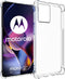 iMoshion Hoesje Geschikt voor Motorola Moto G54 Hoesje Siliconen - iMoshion Shockproof Case - Transparant