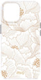 Mio by Mobilize Hoesje geschikt voor Apple iPhone 16e MagSafe Telefoonhoesje Hardcase | Mio by Mobilize Backcover | Geschikt voor MagSafe | Geschikt voor Draadloos Opladen met Magnetische Ring | MagSafe Case - White Roses | Wit