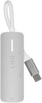 Linq 4K HDMI Adapter - 3in1 Multiport Hub - 140W USB-C PD en 5Gbps USB-A - Space Grey