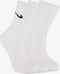 Nike 3 Pair Crew Sock - Sportsokken - Demping - Wit (3-pack)