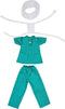 Paola Reina Kledingset Carla Dokter 32 cm