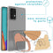 iMoshion Hoesje Geschikt voor Samsung Galaxy A52 (5G) / A52s / A52 (4G) Hoesje Siliconen - iMoshion Design hoesje - Transparant / Line Art Color Face