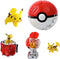 Tomy Officially Licensed Pokemon Throw 'n' Pop Pikachu + Poke Ball + Cubone + Repeat Ball - Toy
