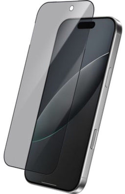 JustinCase iPhone 17 Pro - Privacy Screenprotector - Gehard glas met privacyfilter