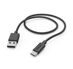 Hama 00201594 - USB-A naar USB-C kabel - 100cm - Zwart
