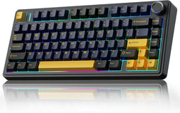Epomaker x Aula F75 - Mechanisch Toetsenbord - 75% Indeling RGB Verlichting - Zwart