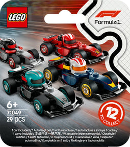 LEGO F1 raceauto collectibles, 1 van de 12 willekeurige raceauto's - 71049