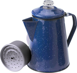 Percolator 8 cup blauw