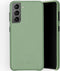 Selencia Hoesje Geschikt voor Samsung Galaxy S21 Hoesje - Selencia Gaia Slang Backcover - Groen